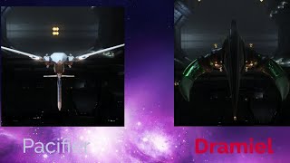 Pacifier vs Dramiel in eve echoes [upl. by Naujtna]