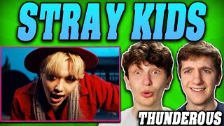 Stray Kids  Thunderous MV REACTION [upl. by Kyle]