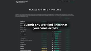 2019 THE BEST WORKING Kickass Proxy amp ThePirateBay Proxy [upl. by Almeria]