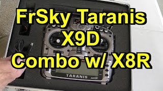 FrSky Taranis X9D RC Transmitter Combo Pack Review [upl. by Bartel]