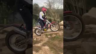 Riding up the rocks 🪨 Montesa 315r Trials Bike triasriding earlshilton oldman trials [upl. by Allis]