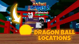 ANIME SPIRITS DRAGON BALL LOCATIONS [upl. by Amati]