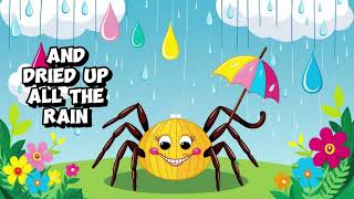 ITSY BITSY SPIDER  Song for Children [upl. by Asirret]