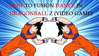 How to Fusion Dance in Dragonball Z Video Game [upl. by Bendicta]