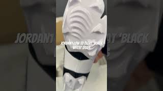 Unboxing Jordan 1 Low TD Cleat Black White 2023 [upl. by Lierbag]