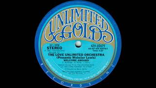 The Love Unlimited Orchestra Presents Webster Lewis  Welcome Aboard 12quot Original [upl. by Ystap]