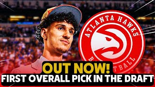 FINALLY THE FIRST OVERALL DRAFT PICK SURPRISED EVERYONE  Atlanta Hawks News [upl. by Ihsir]