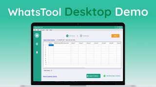 WhatsTool Desktop App Demo  WhatsTool Tech [upl. by Eerot435]