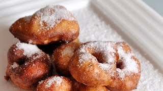 Buñuelos de patata y boniato  Bunyols de les verges  Recetas Mallorquinas [upl. by Johathan]