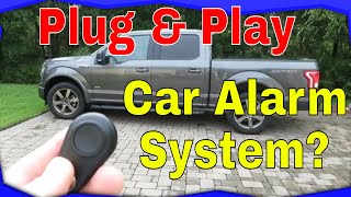 Technaxx TX100 DIY Plug and Play Install Car Alarm System [upl. by Gemini935]