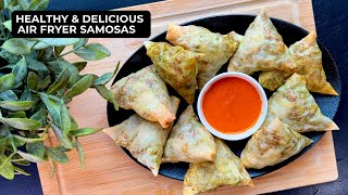 Healthy and Delicious Air Fryer Samosa Recipe [upl. by Barcus59]