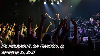 Metallica Live at the Independent  San Francisco California  September 16 2021 Full Concert [upl. by Maurilla]