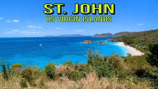 The Beaches Of Saint John In The US Virgin Islands [upl. by Hennebery717]