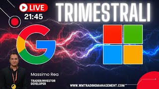 Live 2145  Trimestrali Google e Microsoft [upl. by Hsetim]