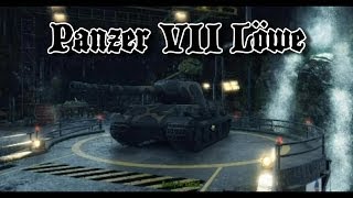 World of Tanks  Panzer VII Löwe tier 8 Premium Heavy Tank [upl. by Boswell31]