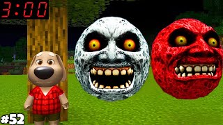 i Found Scary LUNAR MOON 😱 in Minecraft   Part52 [upl. by Nylirej]