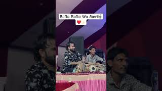 rafta rafta wo meri hasti ka mujko banjo tabla music solotabla BhagwatiGoswami Ashok Gondaliya [upl. by Capwell461]