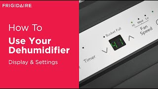 Understanding Your Dehumidifier Display amp Settings [upl. by Ohaus]