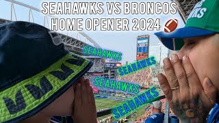 Seahawks vs Broncos week 1 2024 home opener vlog [upl. by Aimat901]