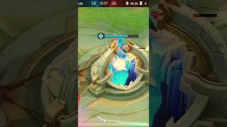 Defending skills 💪🏿😜part 1 check part 2mobilelegends tiktok mlbb mlbbcreatorcamp ml ganger [upl. by Philina987]