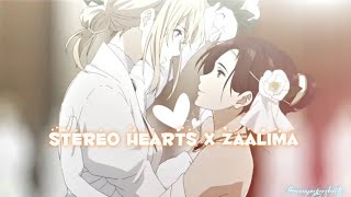 quotstereo hearts x zaalimaquot  EDIT  AMV [upl. by Maisey]