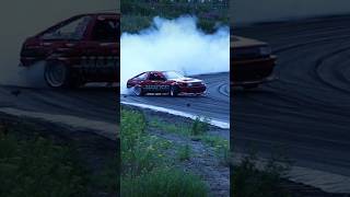 AE86 Drift🔥toyotaae86 ae86 drift drifting jdmdrift jdm shorts fullsend sendit turbo fyp [upl. by Ahsimin113]