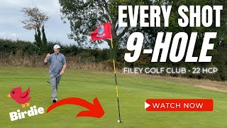 High Handicap golfer ever shot  22 HCP   Filey Golf Club [upl. by Htebazie835]