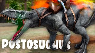 COMO TAMEAR POSTOSUCHUS Y TODAS SUS HABILIDADES  ARK PREHISTORIC BEAST MOD [upl. by Annat]