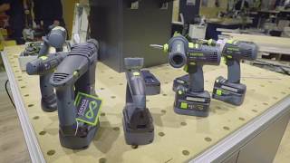 Présentation de la gamme Festool sur le salon EUROBOIS comme si vous y étiez [upl. by Neelyar]