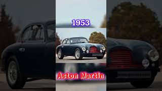 Evolution of Aston Martin1913 to2024shortsvideo [upl. by Roee]