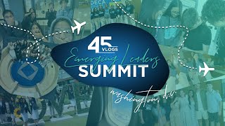 TEAM 45 Emerging Leaders Summit Vlog  Ontario DECA [upl. by Issim516]