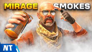 ALL CS2 Mirage Smokes You NEED to Know 2024 [upl. by Hadias]