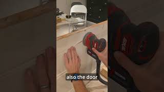 How to Hang an Old Door in a New Frame shorts [upl. by Ailemrac989]