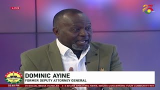 Exclusive quotWe are in deep constitutional crisisquot  Dominic Ayine speaks on Supreme Courts ruling [upl. by Korwun]