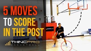 Top 5 Basketball Post Moves Centers and Power Forwards  Become UNSTOPPABLE and Get Easy Buckets [upl. by Feodor]