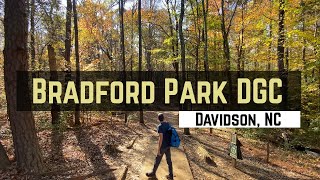 Bradford Park Disc Golf Round [upl. by Soloma]