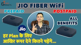 Jio Fiber  All Prepaid and Postpaid Recharge Plans with D2H Box  Best Jio Wifi Plan with OTT Apps [upl. by Marquet812]