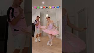 COMMENT FOR 7 YEARS GOOD LUCK 😅🍀  dance trend viral couple funny ballet shorts [upl. by Salahi411]