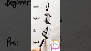 Pick your top choice 😉 shorts prakashkumarart 3d calligraphy lettering [upl. by Ynoffit]