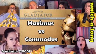 Gladiator v Emperor  Ending of Gladiator 2000 Realtime Movie Reactions [upl. by Golanka33]