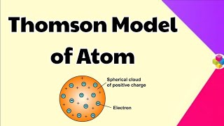 Thomson Model of Atom  Plum Pudding Model  Structure of Atom  Class 9th amp 11th  Science [upl. by Llesram42]