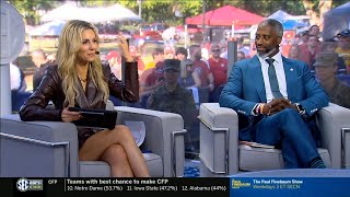 Laura Rutledge Leg Show  ESPN [upl. by Navad527]