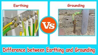 Earthing Systems vs Electrical Grounding  Difference between Earthing and Grounding [upl. by Tabatha]