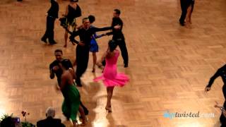 Pavel Zvychaynyy  Marina Sergeeva GOC Stuttgart 2012 WDSF Grand Slam latin 4 round  chachacha [upl. by Denny68]