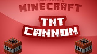 Minecraft Tutorial  How to build a TNT cannon 18 [upl. by Geoff]