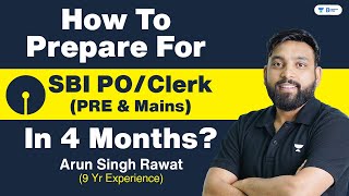 Prepare for SBI POClerk 2024 In 4 Months  Strategy amp Discussion  By Arun Sir [upl. by Arretnahs]