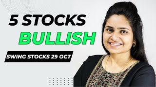 Best 5 Stocks for Swing  Nifty 50 amp Bank Nifty Analysis  Madhu Rokade [upl. by Eupheemia]