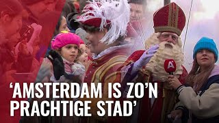 Sinterklaas is weer in Amsterdam zo verliep de intocht [upl. by Delora]