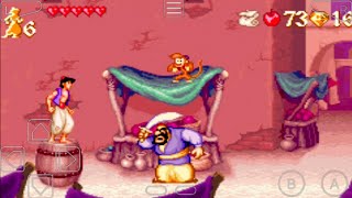 ALADDIN  GBA EMULATOR  GAMEPLAY [upl. by Forbes]