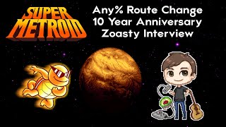 Super Metroid  10th Anniversary of Any Route Change  Zoasty Interview [upl. by Bonine]